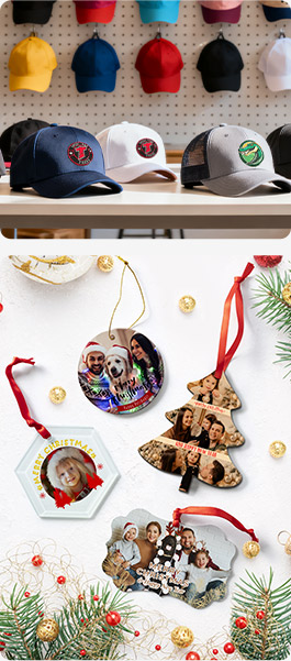 2-in-1 Top & Bottom Dual Heat Cap / Label Heat Press